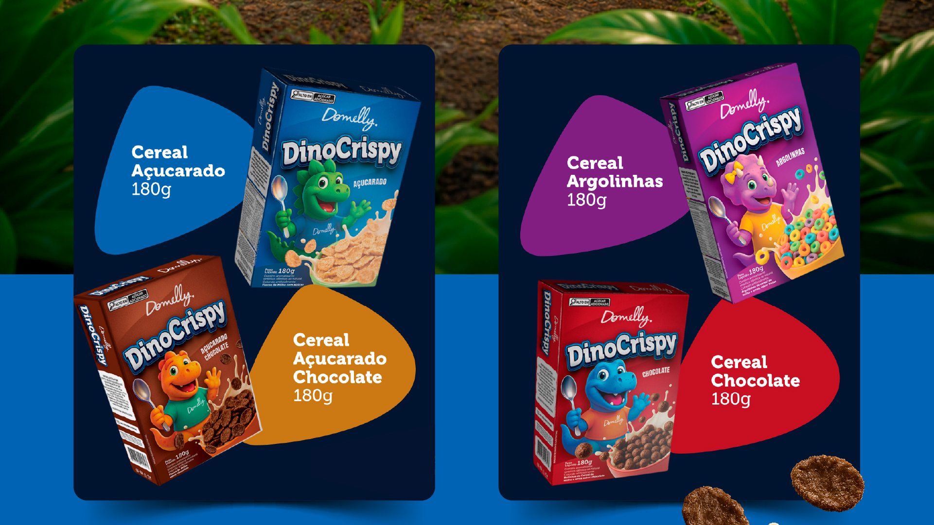 Portfolio Agência Jung DinoCrispy - Domelly