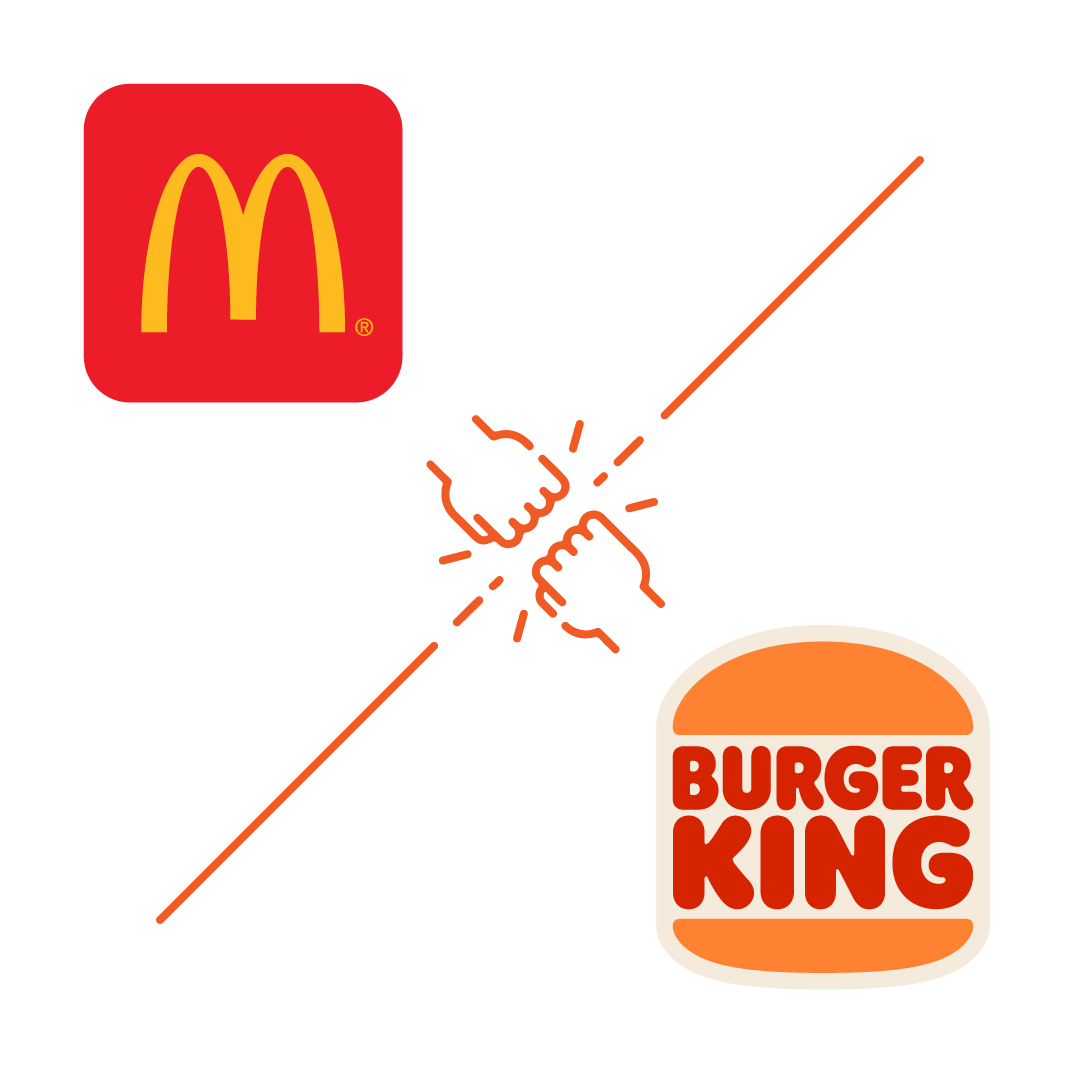 Foto da McDonald’s X Burger King - O que a “guerra do hambúrguer” tem a ensinar?